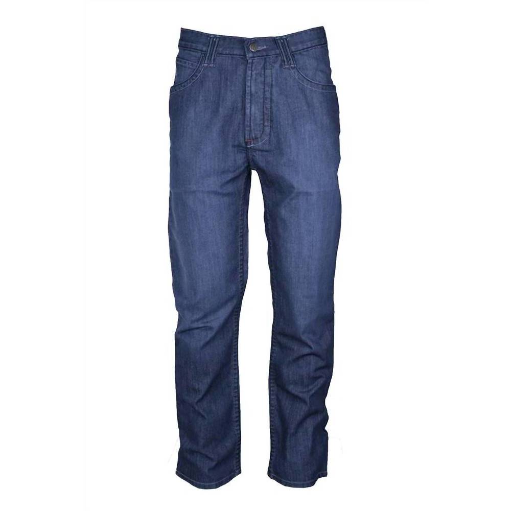 NEW LAPCO men fire resistant comfort flex jeans - length 32" in indigo